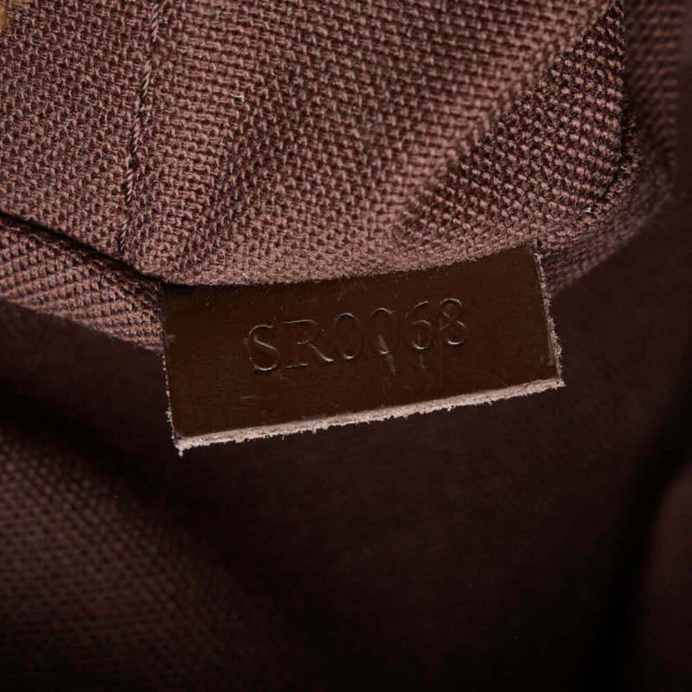 LOUIS VUITTON Brown Damier Leather Shoulder Bag - Picture 8 of 9